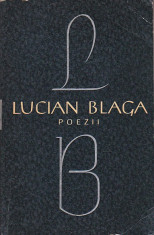 LUCIAN BLAGA - POEZII foto