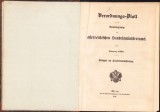 HST C6058 Verordnungsblatt... des &Ouml;sterreichischen Handelsministeriums 1858
