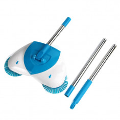 Matura rotativa Hurricane Spin Broom, Alb/Albastru foto