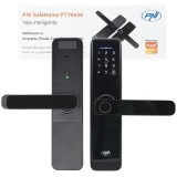 Yala inteligenta PNI SafeHome PTY6526, amprenta, cod, tag, aplicatie Tuya Smart, 100 utilizatori
