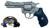 GONHER Revolver politie culoare metalizat mat 12 capse