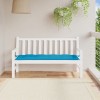 VidaXL Pernă de bancă, albastru deschis, 150x50x7 cm, material oxford 361606