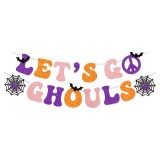 Banner pentru Halloween, lungime totala 3 m, hartie, multicolor