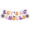 Banner pentru Halloween, lungime totala 3 m, hartie, multicolor