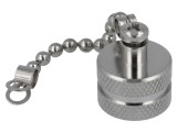 Capac protecție conectori M12 IP67 metal cu lănțișor