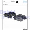 DELPHI LP1807 set placute frana,frana disc