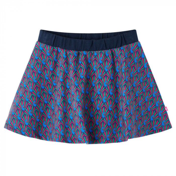 Fustă pentru copii, bleumarin, 128