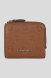 Karl Lagerfeld portofel culoarea maro, A3W32007
