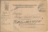 CP1723N Feldpostkorrespondenzkarte, 1916, ștampila Feldj&auml;gerbataillon Nr 28, T&aacute;bori posta 60, expediată de pe frontul italian la Arad