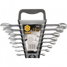 Set 8 chei combinate, Vorel, dimensiuni 6, 8, 10, 12, 13, 14, 17, 19 mm