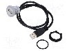 Conector {{Tip conector}}, versiune USB 2.0, {{Orientare spa&amp;#355;iala}}, ONPOW - USB-05C