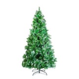 Brad artificial &ndash; 210 cm &ndash; argintiu cu ramuri dese &ndash; PVC &ndash; &icirc;nzapezit Best CarHome
