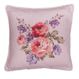Cumpara ieftin Set 2 fete perne bumbac multicolor Flowers 40x40 cm