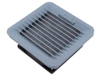 Ventilator axial DC 24V FINDER 7F.30.9.024.1020, 14-24m3/h, 14dBA, IP54, gri foto