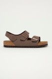 Birkenstock sandale Milano barbati, culoarea maro, 634501