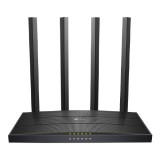 Router Wireless TP-Link Archer C6U AC1200 Dual-Band OneMesh Beamforming ArcherC6U SafetyGuard Surveillance