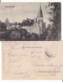 Hunedoara - Castelul-cenzura militara WWI, WK1, Circulata, Printata