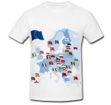 Cumpara ieftin Tricou &quot; Harta europei &quot;