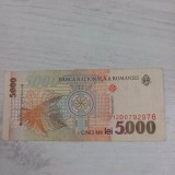 Bancnota 5000 Lei 1998 - Bancnote Romanesti