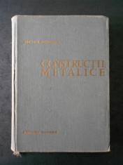 VICTOR POPESCU - CONSTRUCTII METALICE {1963} foto