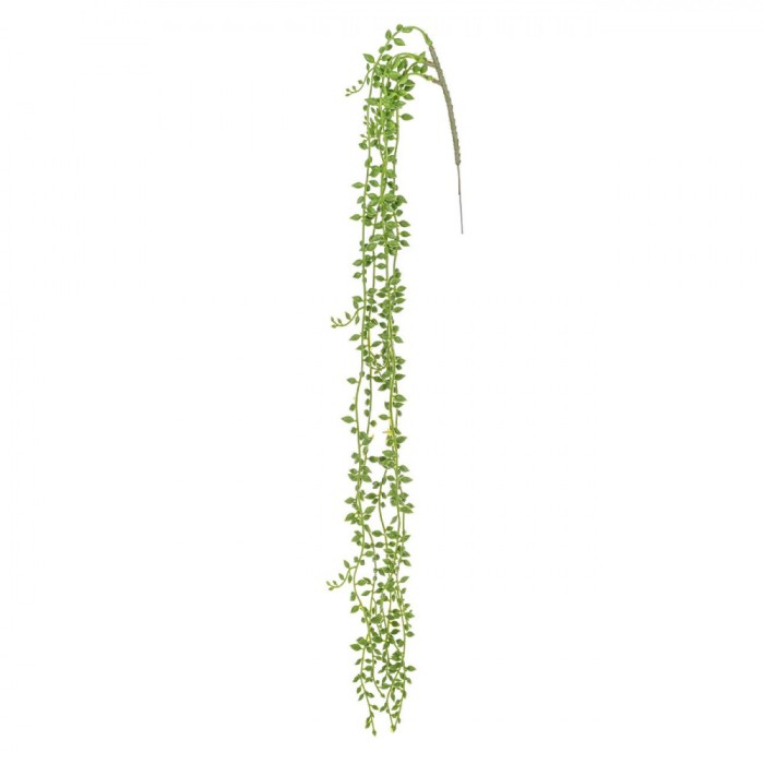 Creangă Artificială, Verde, 80cm, Fructe Suspendate, Material Plastic