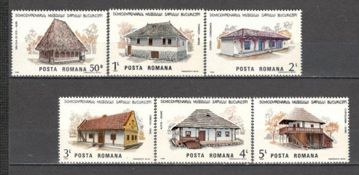 Romania.1986 50 ani Muzeul Satului Bucuresti ZR.783