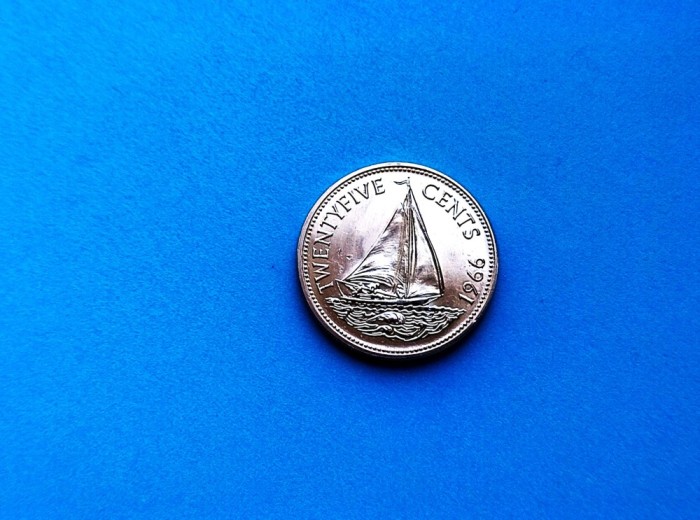25 Cents 1966 Bhamas-