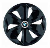 Set 4 capace roti pentru BMW, model Roco Black, R15