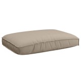 Pernă pentru șezut din paleți Gri taupe 120 x 80 x 12 cm