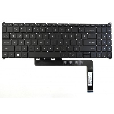 Tastatura Laptop, Acer, Aspire 3 A315-24P, A315-24PT, N23C3, A315-59, A315-59G, iluminata, neagra, layout US foto