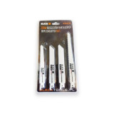 Set 10 panze fierastrau tip sabie. Metal si Lemn, lungimi deferite, Black tools polonia