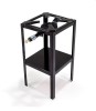 Arzator pentru gaz 8.5 kw din fonta 40x40x80 cm raft depozitare