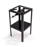 Arzator pentru gaz 8.5 kw din fonta 40x40x80 cm raft depozitare