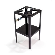 Arzator pentru gaz 8.5 kw din fonta 40x40x80 cm raft depozitare