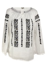 Bluza dama R 25, marime M, alb/negru