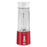 Blender portabil Sencor 150W, 500 ml, USB-C, IPX65, rosu &ndash; pentru smoothie &amp; shake proteic