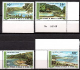Wallis &amp; Futuna 1975, Peisaje, serie neuzata, MNH, Nestampilat