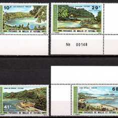 Wallis & Futuna 1975, Peisaje, serie neuzata, MNH