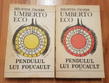 Pendulul lui Foucault de Umberto Eco (2 vol.)