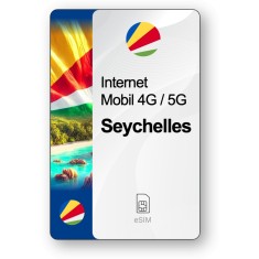 eSIM Internet Seychelles, valabil 7 zile, trafic 1 GB, Standard