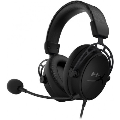 HP HEADPHONES HYPERX CLOUD ALPHAS BLACK foto