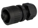 Conector Circular Mufă Mamă IP67 7-PIN Pe Cablu