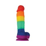 Cumpara ieftin Dildo Curcubeu Colours Pride Edition, 17.5 cm