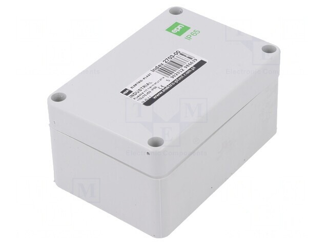 Carcasă universală gri IP65 75x110x59mm industrială
