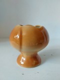 Vaza ceramica vintage romaneasca anii 80, 9 cm inaltime