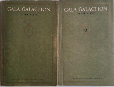 Opere alese (2 volume) &amp;ndash; Gala Galaction foto