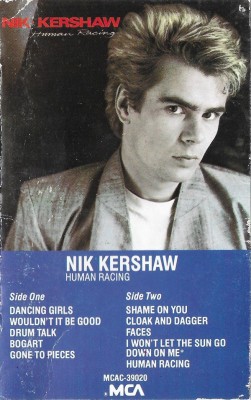 Caseta Nik Kershaw &amp;lrm;&amp;ndash; Human Racing , originala foto