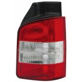 Stop spate lampa VW Transporter (T5), 04.2003-10.2009, partea Stanga, cu 1 usa spate, semnalizare alba, fara suport bec, Depo