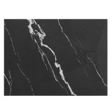 Cada dus compozit REA Magnum 90x120 cm negru, profil redus 25mm, aspect piatra naturala