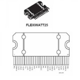 Amplificator audio ptr. auto,4x35w quad/punte, Oem